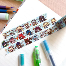 Load image into Gallery viewer, Genshin Inspired Neko Impact Mondstadt Washi Tape