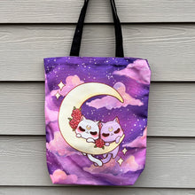 Load image into Gallery viewer, Moon Cats Tote Bag