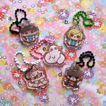 Load image into Gallery viewer, Witch Hat Cats Mini Acrylic Charm
