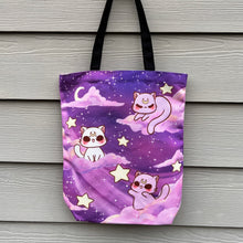 Load image into Gallery viewer, Moon Cats Tote Bag