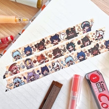 Load image into Gallery viewer, Genshin Inspired Neko Impact Liyue Washi Tape