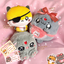 Load image into Gallery viewer, Triple Threat Plush Set (BingPounce, BingMaid & Fox Cheng Plushie Set)