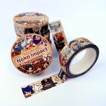 Load image into Gallery viewer, Genshin Inspired Neko Impact Liyue Washi Tape