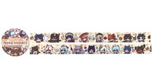 Load image into Gallery viewer, Genshin Inspired Neko Impact Liyue Washi Tape