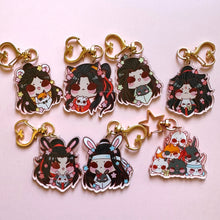 Load image into Gallery viewer, [Last chance, Con Displays] Floral MXTX Animal Acrylic Charms
