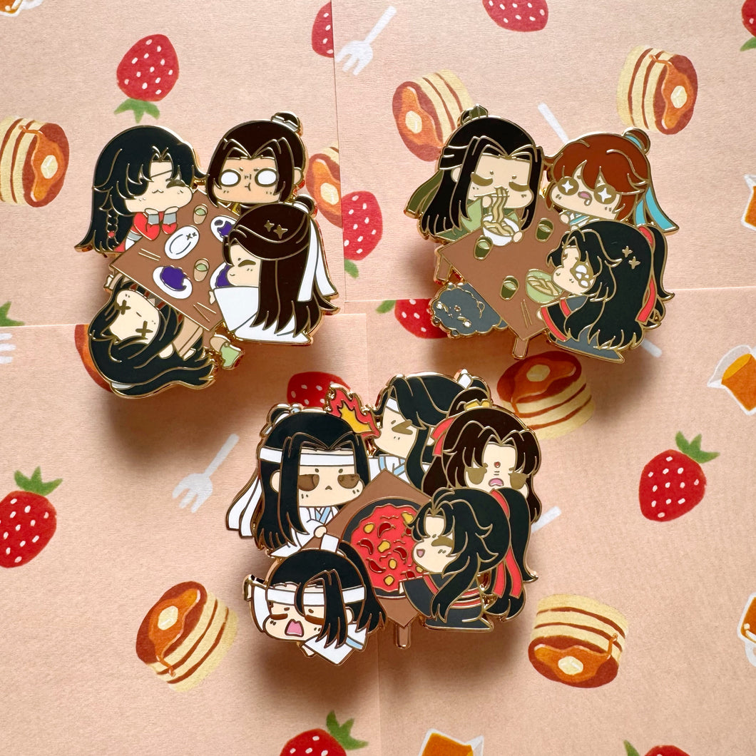 [Last one, SVSSS only] MXTX Food Sharing Pins