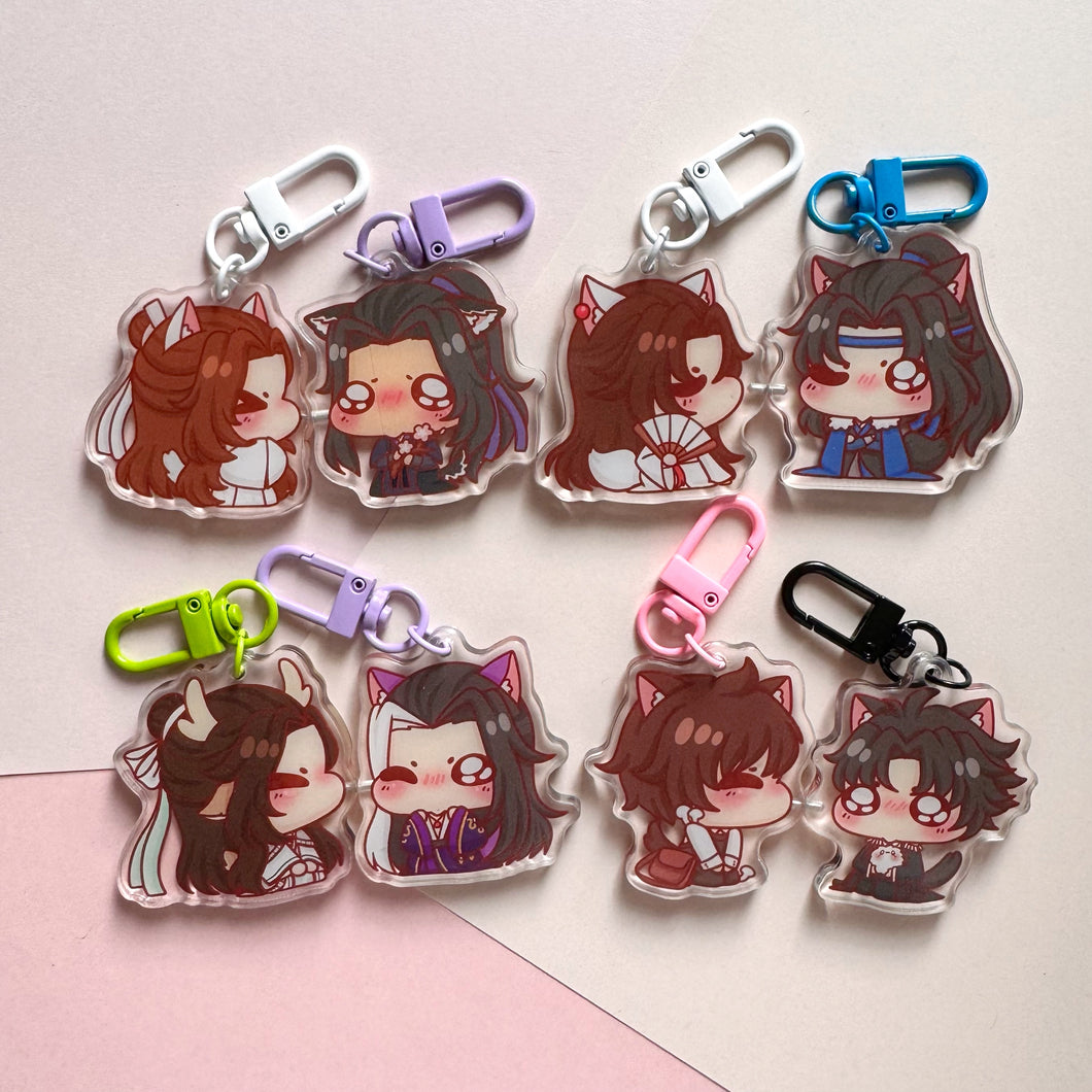 Danmei Magnet Acrylic Charms