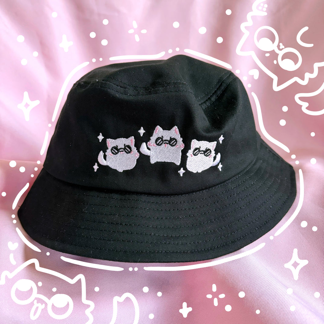 Powerful Sorcerer Cat Bucket Hat