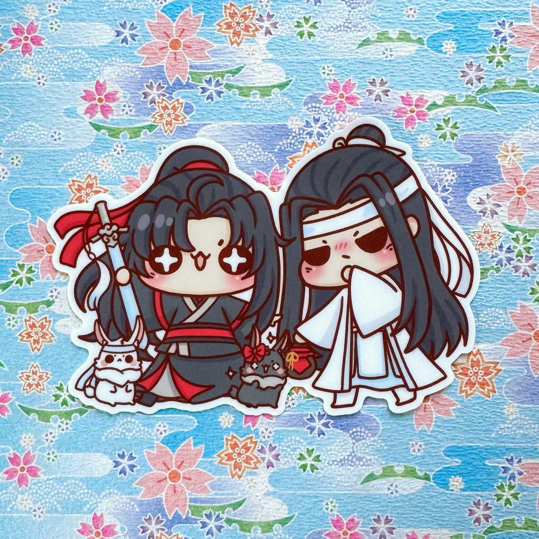 MDZS Gift Giving Vinyl Sticker