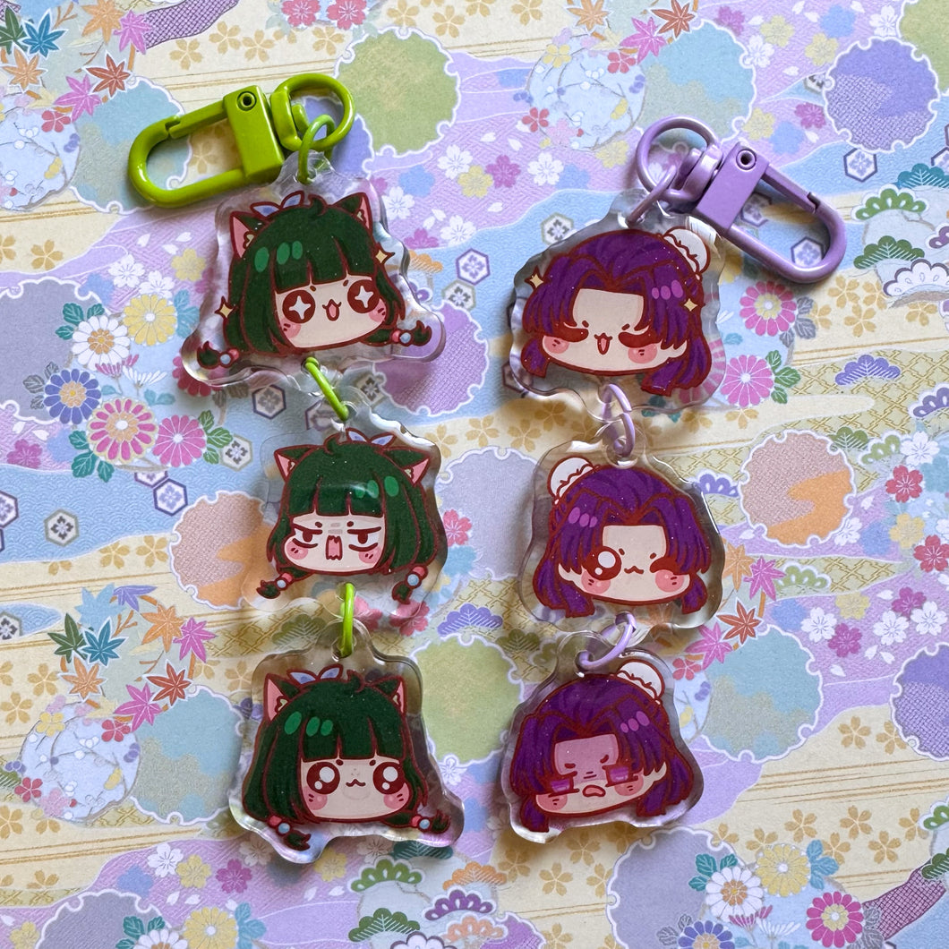 Palace Chibi Linking Acrylic Charms