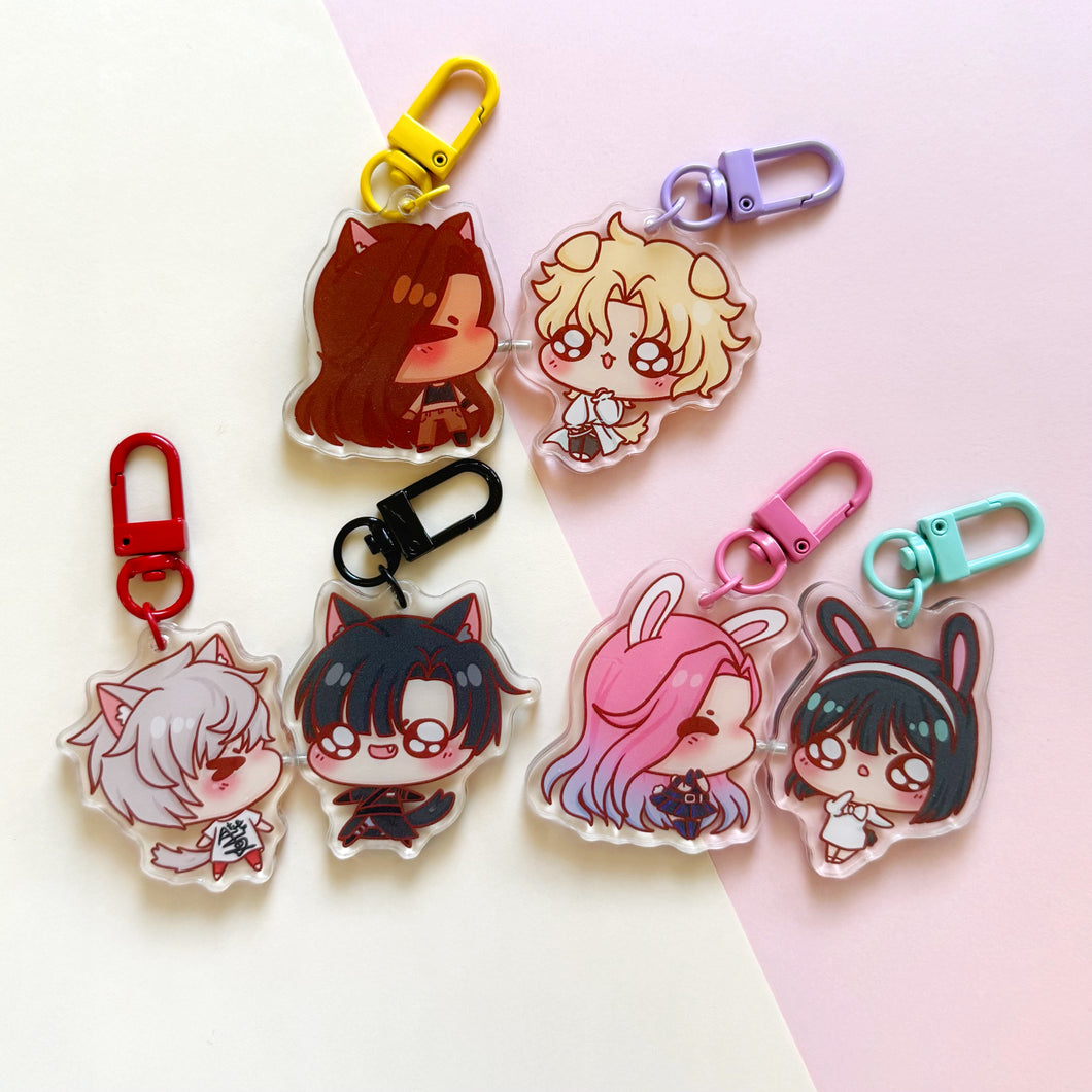 Alien Stage Magnet Acrylic Charms