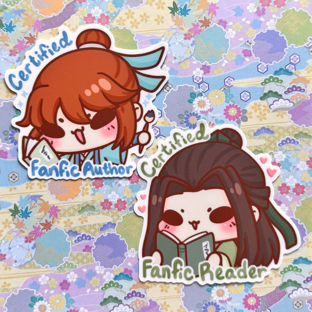 Fanfic Vinyl Sticker – tsuchronicl