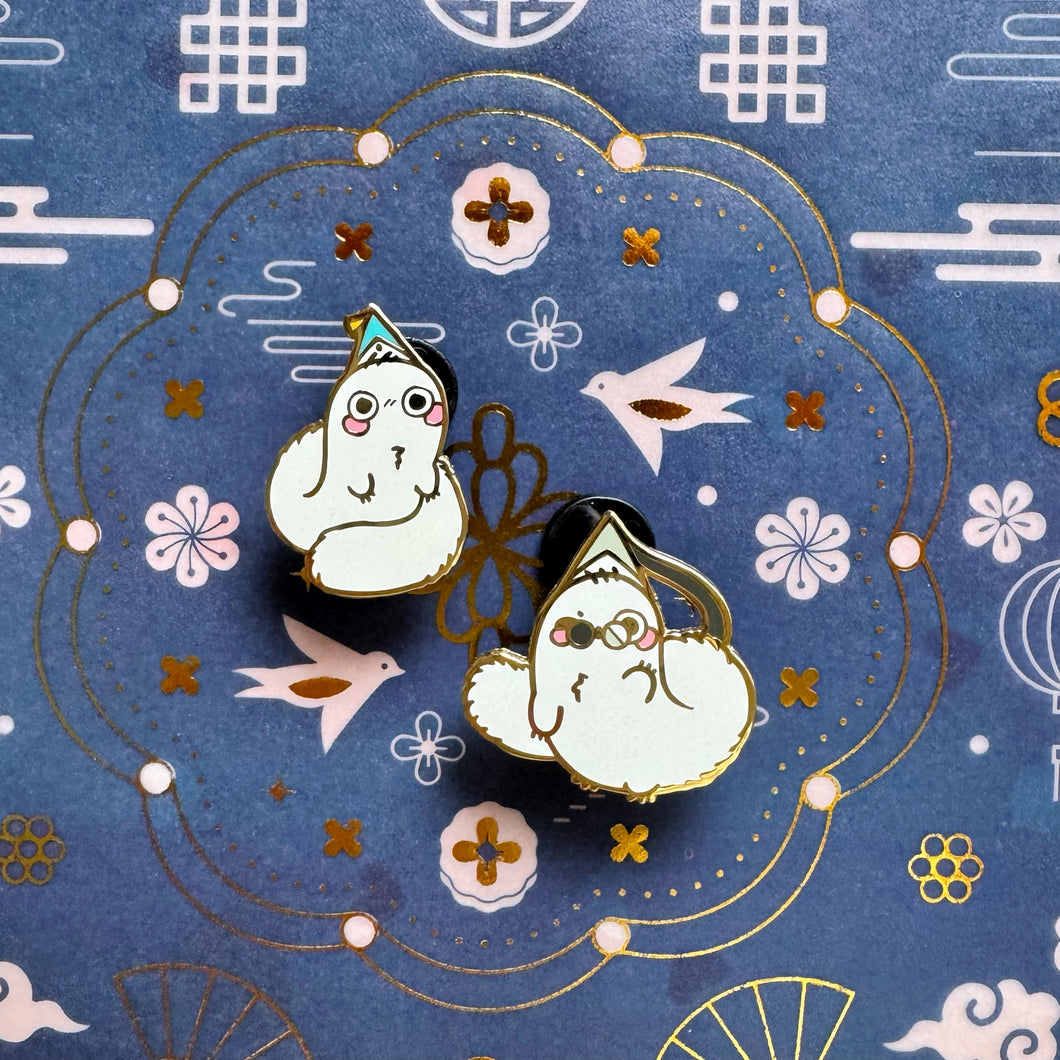 Witch Hat Brushbuddy Pins