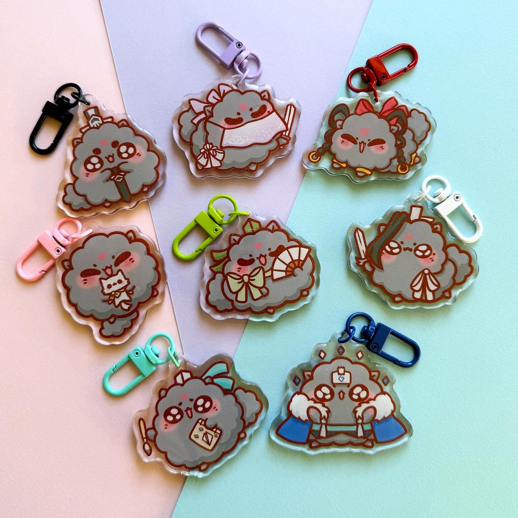 [Last chance] Bingpup Cosplay Acrylic Charm