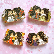Danmei Cheeky Kiss Pins