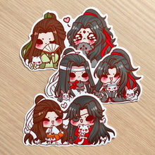 Load image into Gallery viewer, Chibi Couples V3 Vinyl Sticker Set
