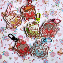 Load image into Gallery viewer, Magical Girl Animals Acrylic Charms
