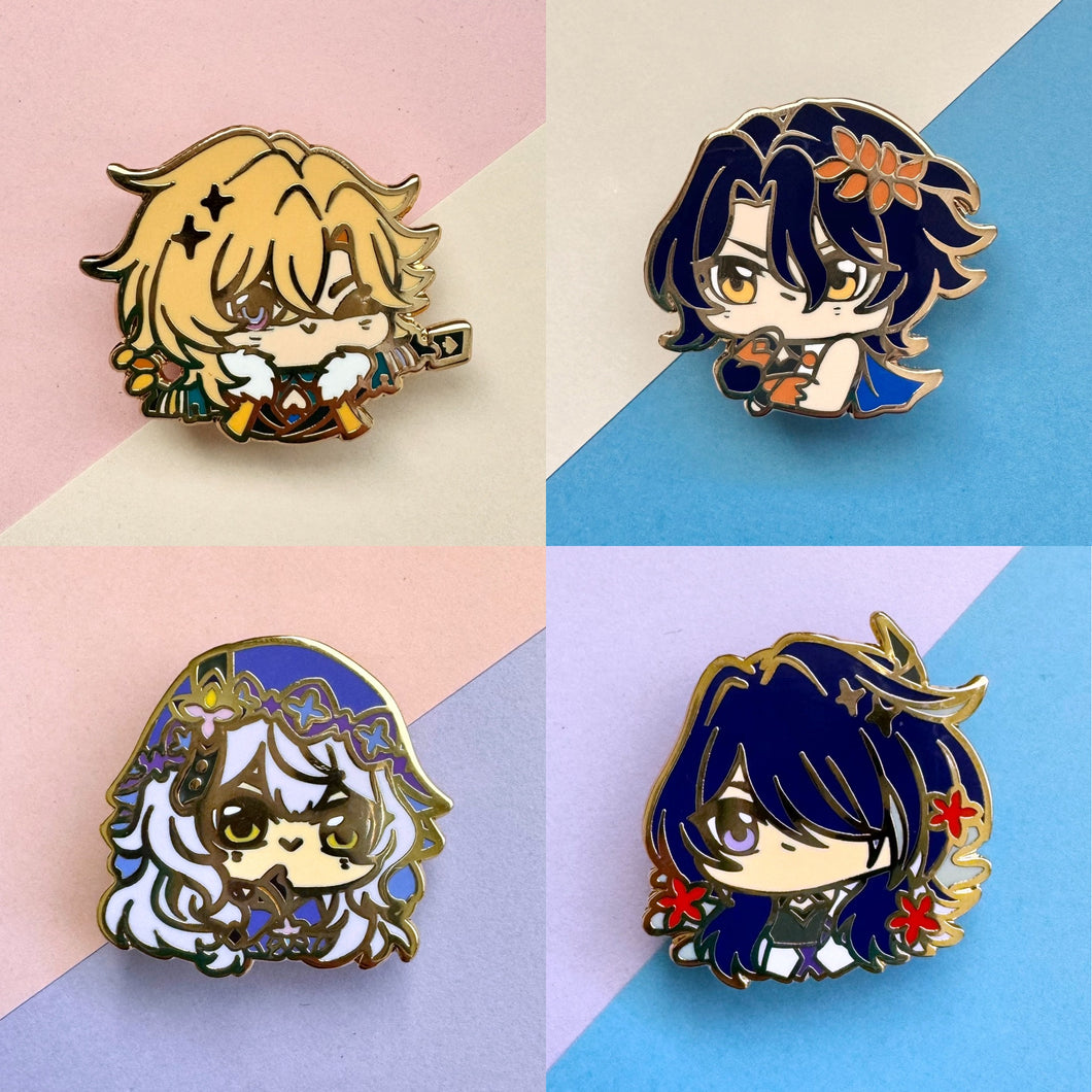 Honkai Star Rail Penacony Pin Set