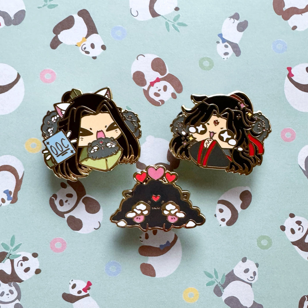 Bingpup Share Pin Set