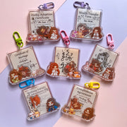 Danmei Writing Madness Shaker Charms