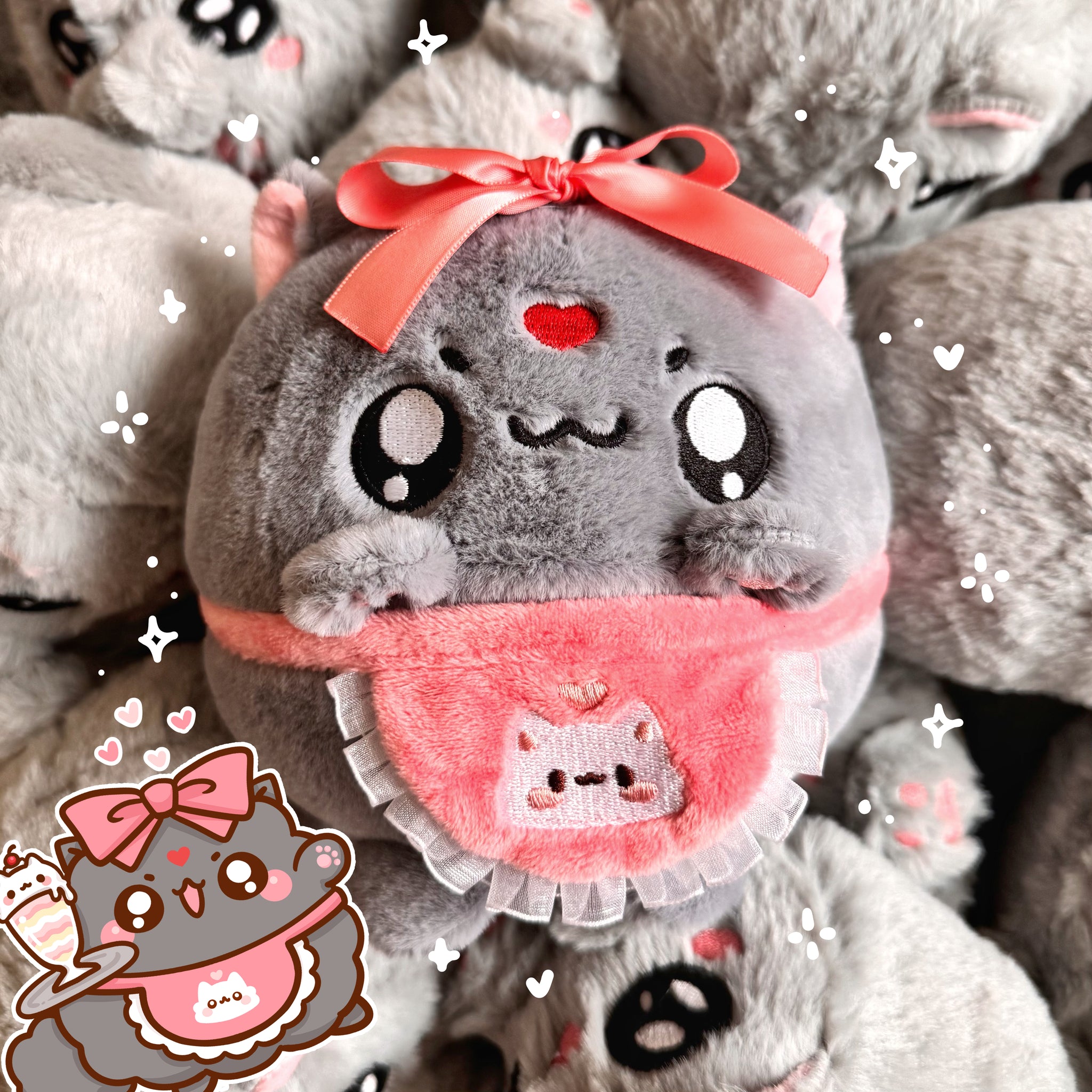 Double Trouble Plush Set (BingMaid & Fox Cheng Plushie Set