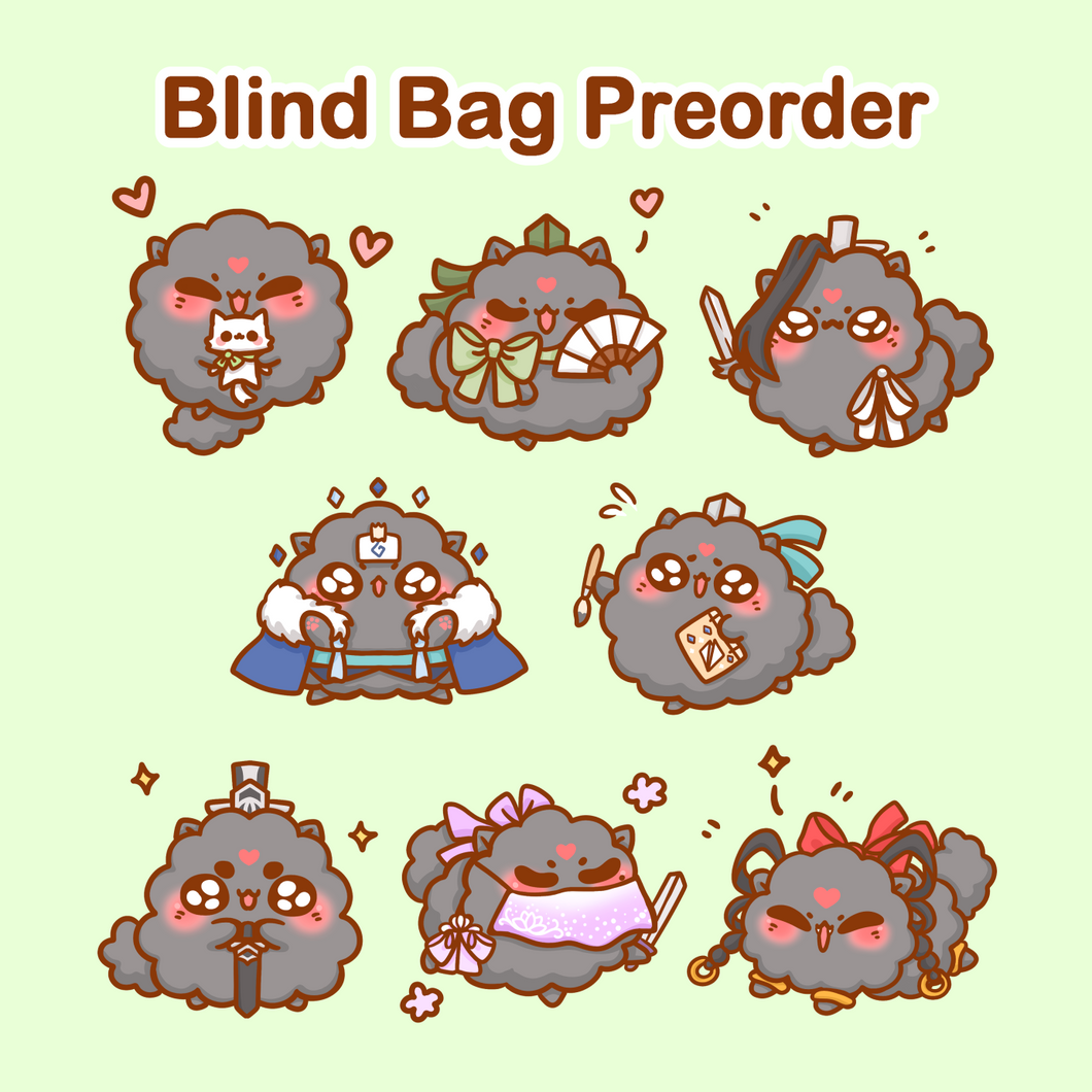 PREORDER Bingpup Cosplay Acrylic Charm Blind Bags