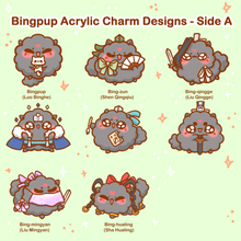 Load image into Gallery viewer, [Last One!] Bingpup Cosplay Acrylic Charm Set + Secret Charm
