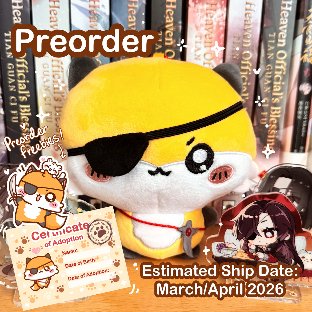 PREORDER Fox Cheng Small Collectible Plushie