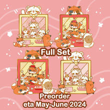 Load image into Gallery viewer, PREORDER  Ferret &amp; Fox Crane Game Pin Full Set

