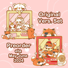 Load image into Gallery viewer, PREORDER OG Vers. Ferret &amp; Fox Crane Game Pin Set
