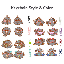 Load image into Gallery viewer, PREORDER Bingpup Cosplay Acrylic Charm Set
