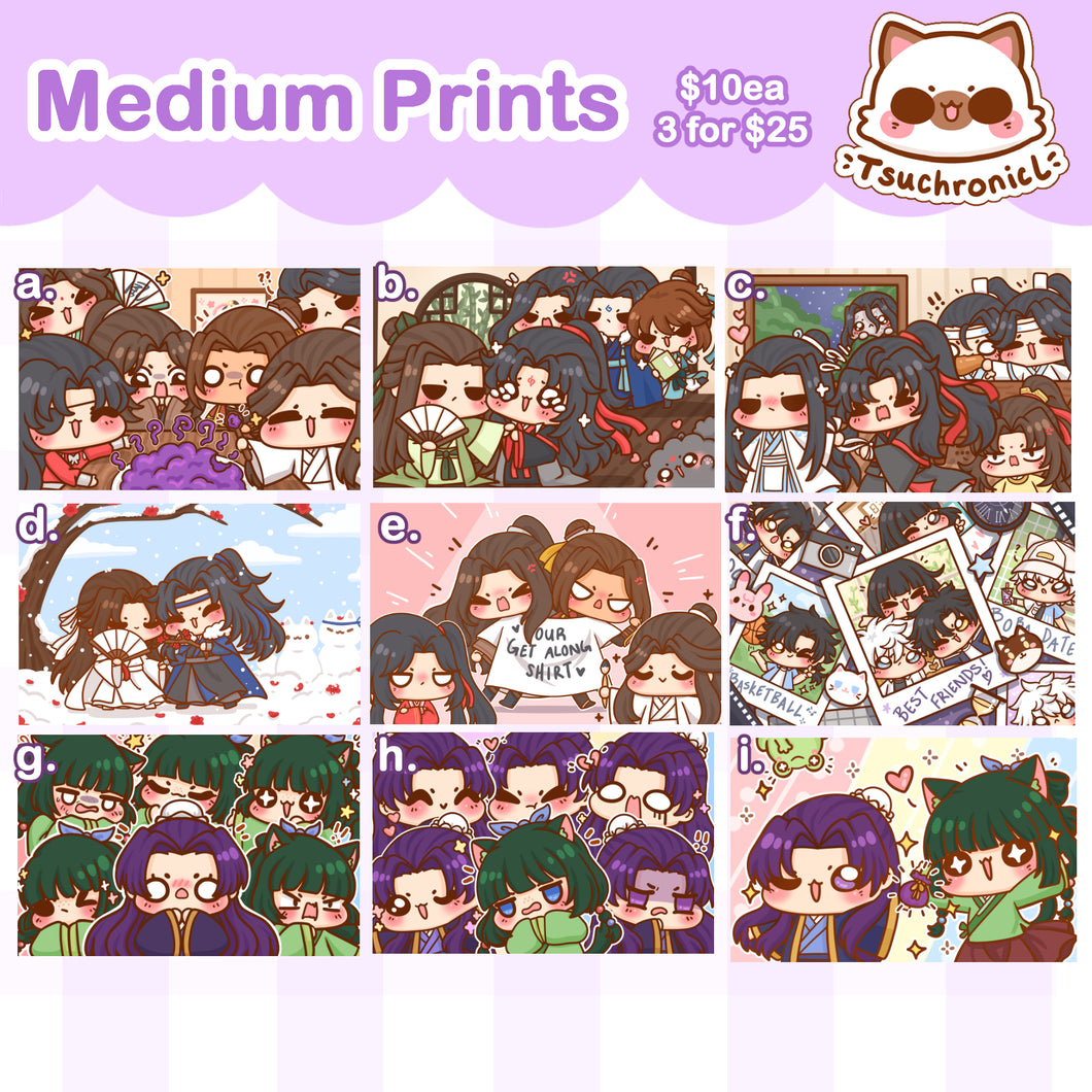 Medium Prints Pt 1