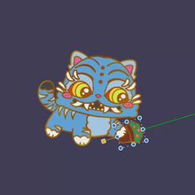 Load and play video in Gallery viewer, PREORDER Tiger Springy Pins
