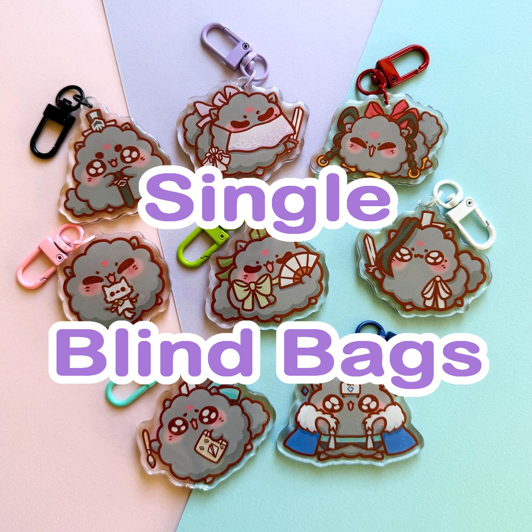 [Last Chance] Bingpup Cosplay Acrylic Charm Blind Bags
