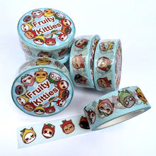 Load image into Gallery viewer, Fruity Kitties Washi Tape
